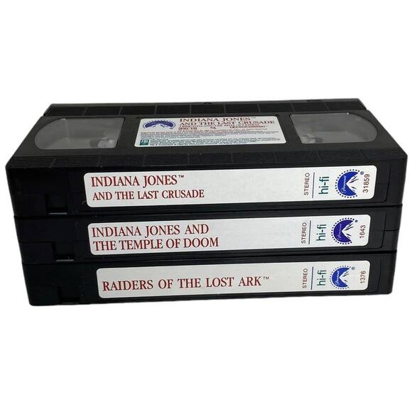 Indiana Jones VHS Bundle Box Set - Picture 7 of 15